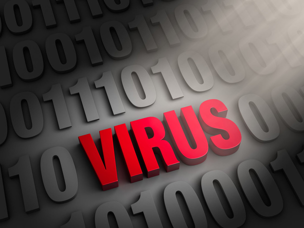Revelando un virus informático
 - Foto, imagen