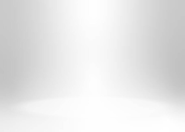 Fondo gris y blanco. Fondo abstracto plateado. gradiente de estudio de habitación vacía utiliza plantillas de diseño web, Navidad, San Valentín, sala de estudio de productos e informe de negocios con color de gradiente suave - Vector
 - Vector, imagen