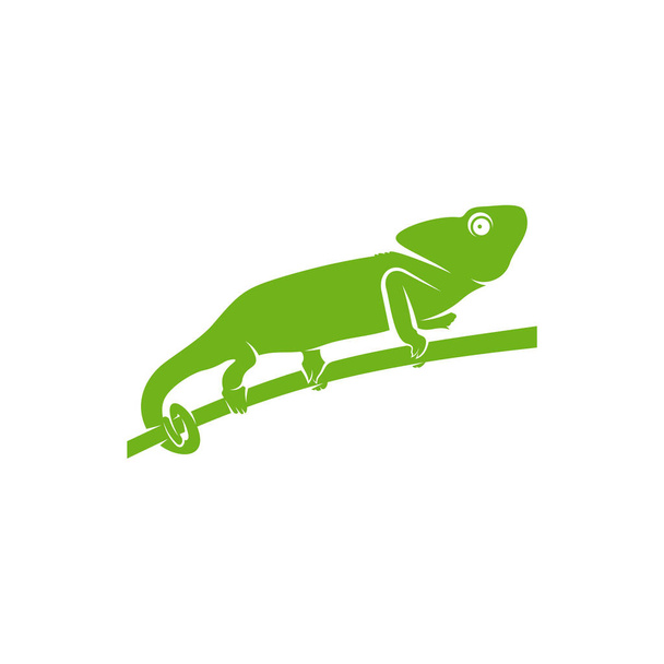 Σχεδιασμός λογότυπου Chameleon. Σύμβολο εικονιδίου. Εικόνα προτύπου - Διάνυσμα, εικόνα