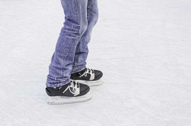 Jég korcsolyázó - Fotó, kép