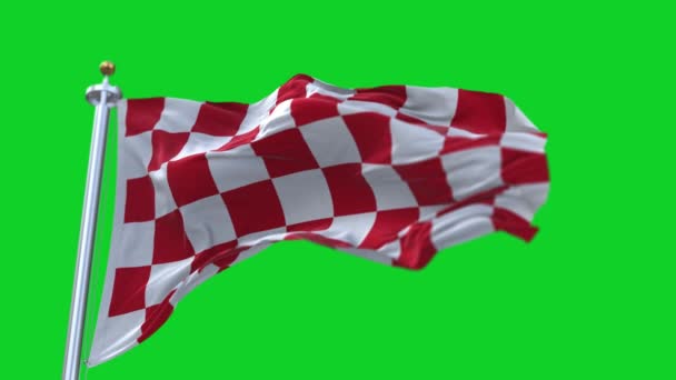 4k Bandiera gara a scacchi tessuto di seta sventolando Check Racing Flags, panno sventolante. - Filmati, video