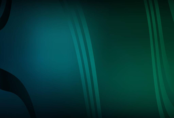 Dark Blue, Green vector colorful abstract texture. A completely new colored illustration in blur style. Elegant background for a brand book. - Vector, Image