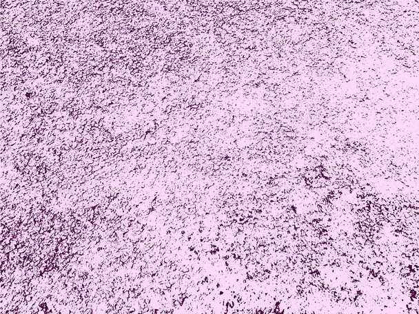 Uma textura vetorial rosa e roxa de concreto angustiado, urbano e grunhoso com danos envelhecidos e resistidos. Ótimo como pano de fundo ou para efeitos grunge. O arquivo vetorial tem uma camada de preenchimento de fundo e uma camada de textura para permitir mudanças rápidas no esquema de cores
. - Vetor, Imagem
