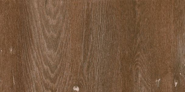 Tmavý dřevěný stůl textury pozadí horní pohled, dřevo textury s přírodním vzorem, Středně hnědé dřevo textury na pozadí shora. Dřevěné prkna jsou navršeny vodorovně a mají opotřebovaný vzhled. - Fotografie, Obrázek
