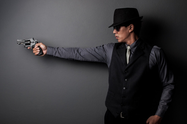asesino y hombre de la mafia
 - Foto, imagen