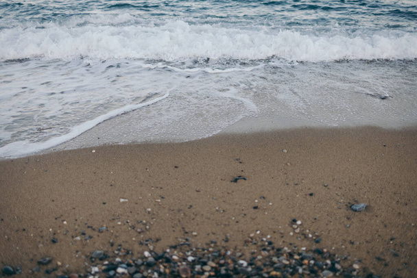 písečná pláž u oceánu - Fotografie, Obrázek