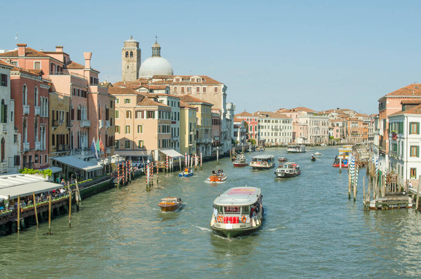 18.04.2019.  Italy. Venice. View of the Grand Canal. - Foto, Bild