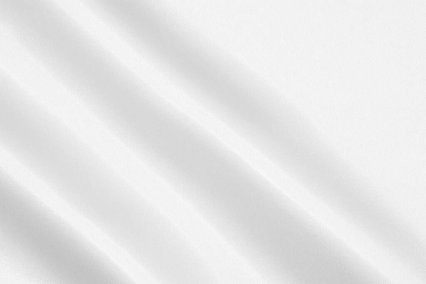 Textura de tela blanca fondo - Foto, imagen