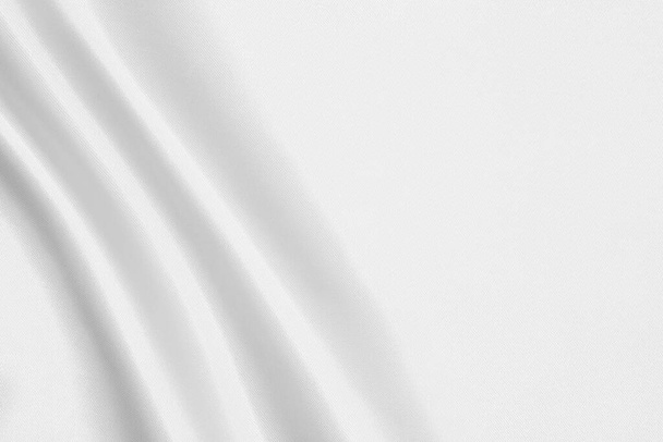 Textura de tela blanca fondo - Foto, Imagen