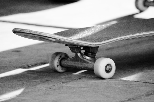 Skateboard close up with copy space - Photo, Image