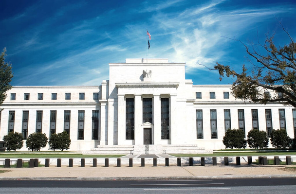 siedziba Rezerwy Federalnej w Waszyngtonie, DC, USA, FED - Zdjęcie, obraz