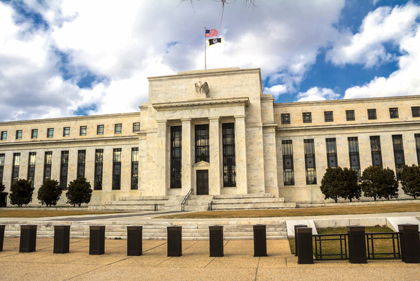 siedziba Rezerwy Federalnej w Waszyngtonie, DC, USA, FED - Zdjęcie, obraz