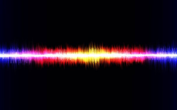 sound waves abstract background colorful  design concept and communication - Foto, afbeelding