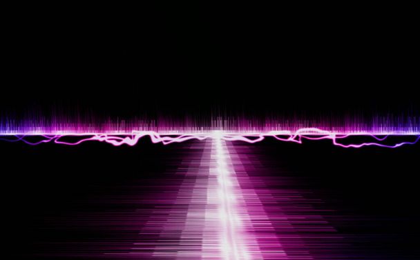 sound waves abstract background colorful  design concept and communication - Photo, Image