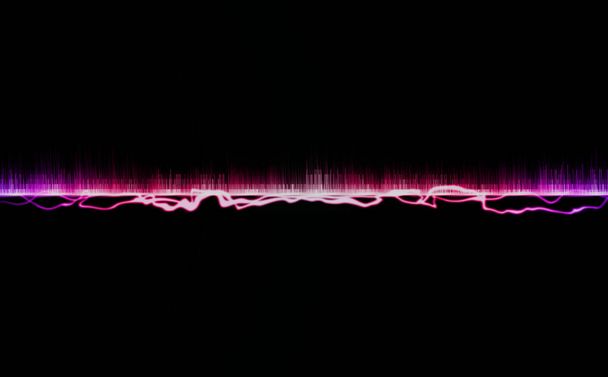 ondas de sonido fondo abstracto diseño colorido concepto y comunicación
 - Foto, Imagen