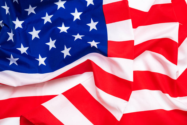 Αμερικανική σημαία για την Ημέρα Μνήμης, 4 Ιουλίου, Ημέρα Εργασίας - Φωτογραφία, εικόνα
