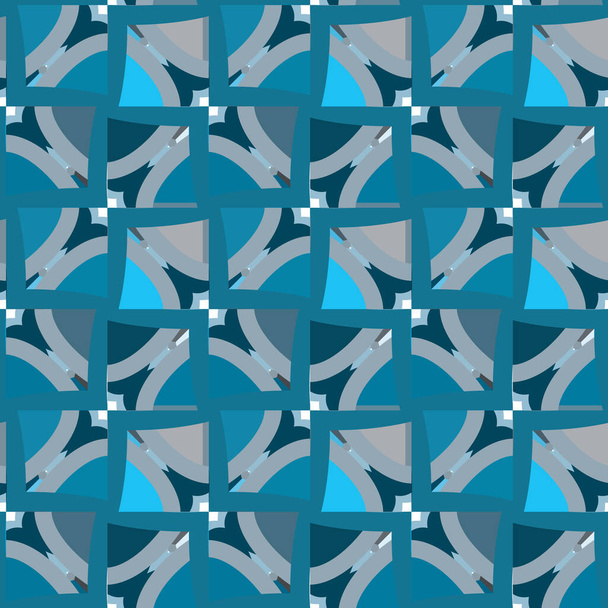 abstract pattern, futuristic seamless background.  - ベクター画像
