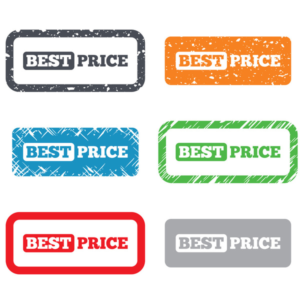 Best price sign icon. Special offer symbol - Zdjęcie, obraz