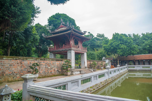 Vietnam. Hanoi. Templo de literatura
 - Foto, Imagen