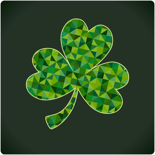St. Patricks day shamrock
 - Вектор,изображение
