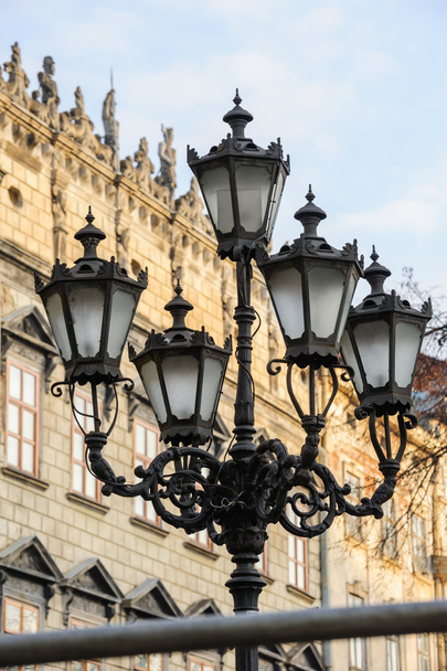 Vieux lampadaire à Lviv, Ukraine
 - Photo, image