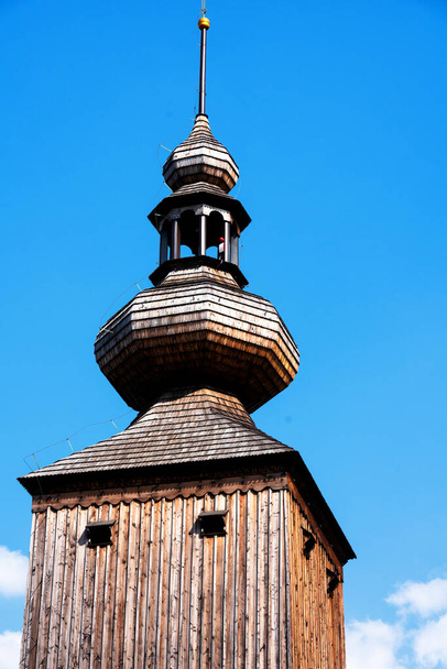 Old wooden church in Cwiklice, Pszczyna County, Silesian Voivodeship, Poland - Foto, imagen