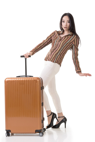 Utazási nő - Fotó, kép