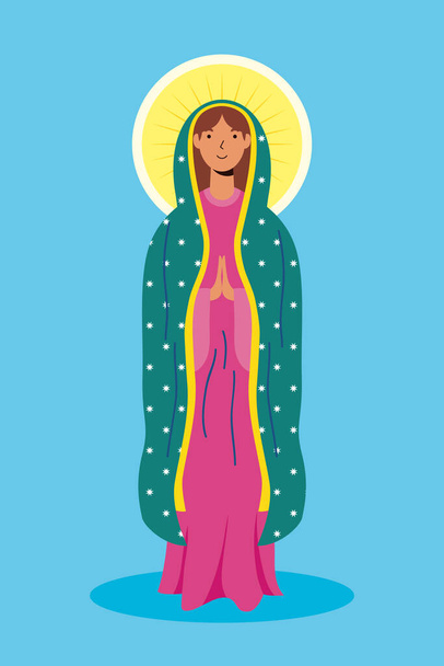 asunción de la hermosa María virgen
 - Vector, Imagen
