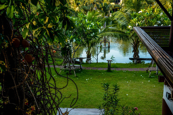 Thailandia. Ayutthaya. Baan Thai House Hotel - Foto, immagini