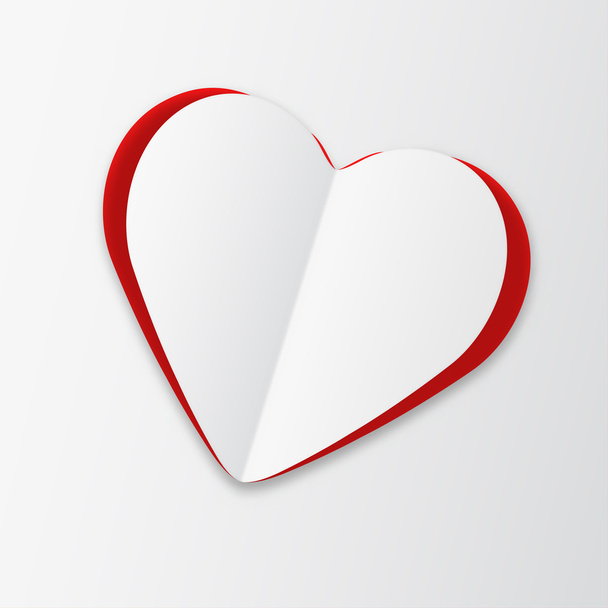 Heart sticker - Vecteur, image