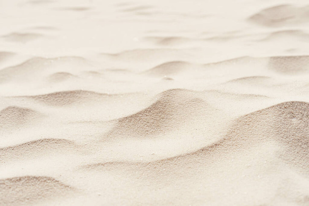 Copiar espaço de areia praia e concha textura fundo abstrato. Verão férias e viagens conceito de relaxamento. Estilo de cor de efeito de filtro de tom vintage. - Foto, Imagem