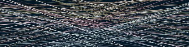 ローズタウプの色交差線世代別アートスタイルのカラフルなイラスト - ベクター画像
