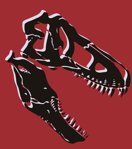 Tyrannosaurus rex - Vector, Image