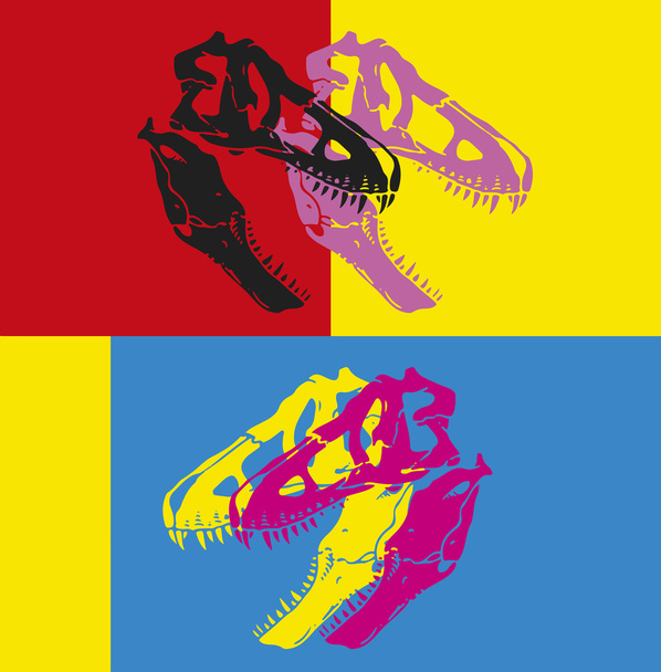 Tyrannosaurus rex - Διάνυσμα, εικόνα