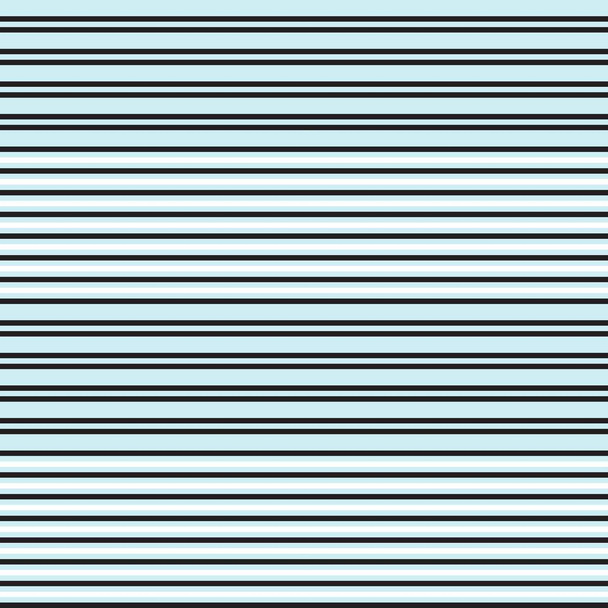 Himmelblau horizontal gestreifte nahtlose Muster Hintergrund geeignet für Modetextilien, Grafiken - Vektor, Bild