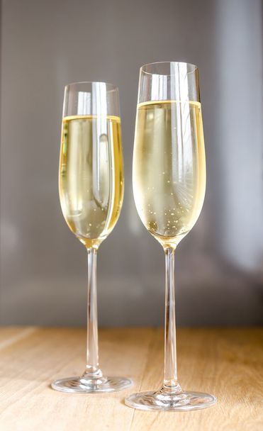 Two glasses of champagne - Foto, Imagem