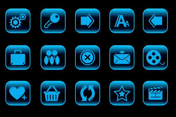 Website and internet icons - Vecteur, image
