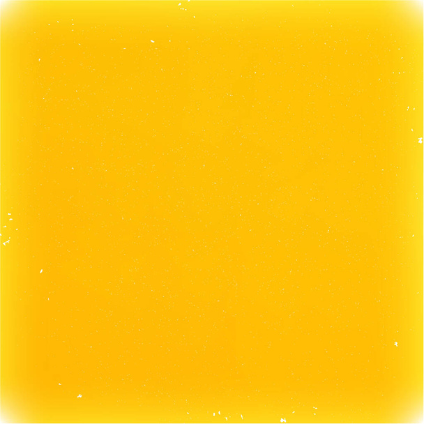 Grunge styl jasně žluté vektorové pozadí s malými částicemi - Vektor, obrázek