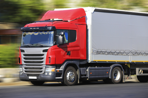 Ciężarowy Transport ładunków - Zdjęcie, obraz