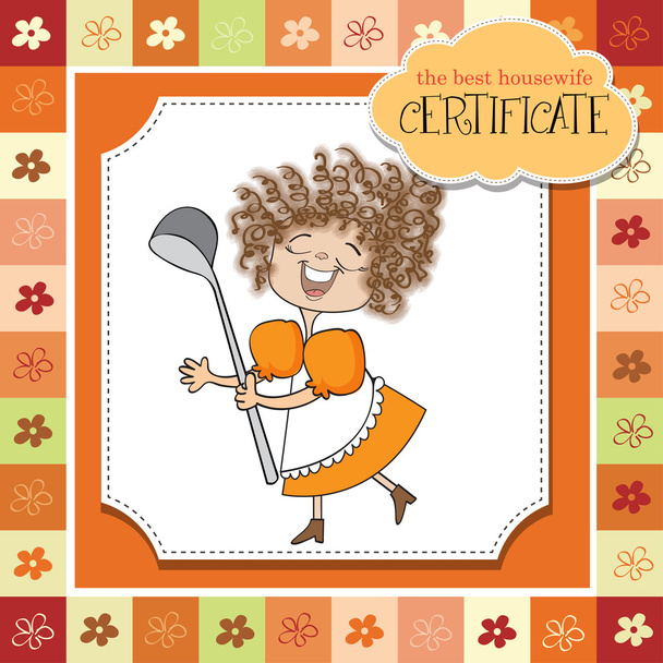 Best wifehouse certificate - Vector, Image