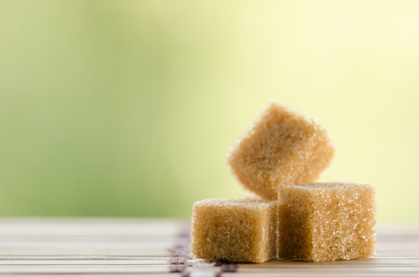 Brown sugar cubes - Photo, Image
