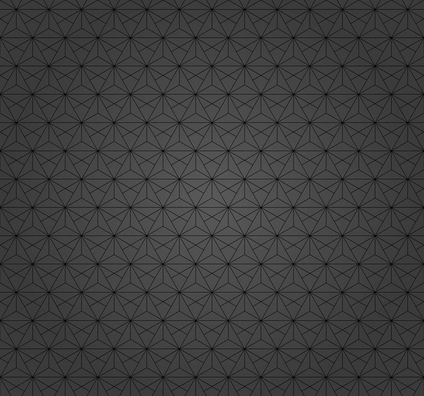 Naadloos abstract vectordonker patroon - Vector, afbeelding