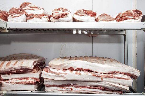 Laboratorio de carne de cerdo
 - Foto, imagen