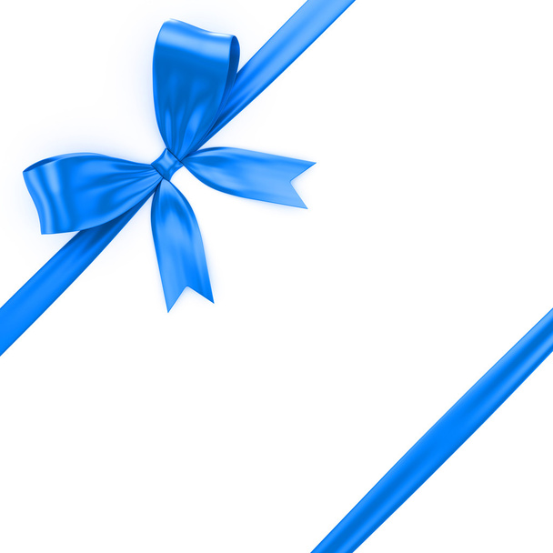 Shiny blue ribbon - Fotó, kép