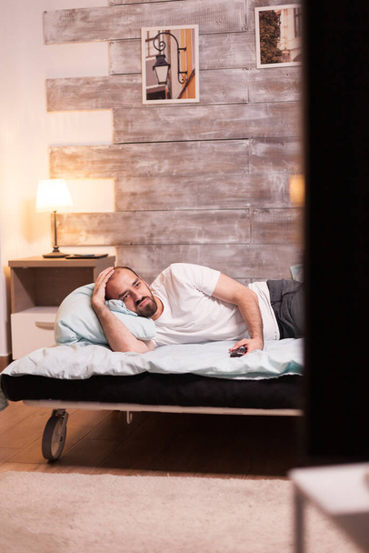 Man suffering of insomnia - Fotografie, Obrázek