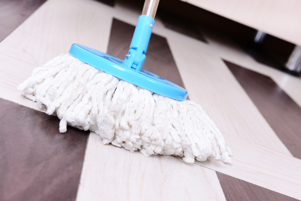 House cleaning with mop - Foto, Imagem