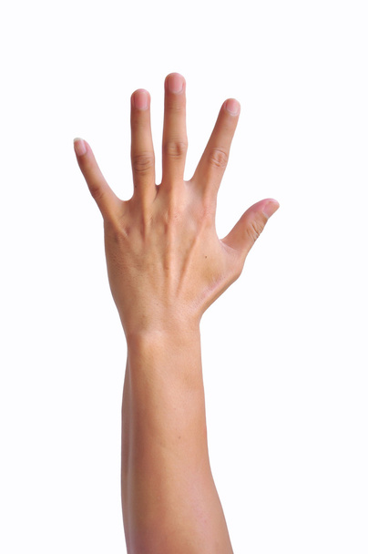 άνθρωπος χέρι σημάδι - Φωτογραφία, εικόνα