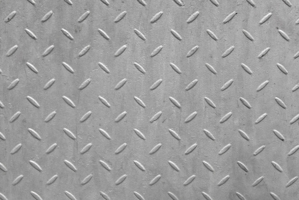 Aluminium dark list with rhombus shapes - Photo, Image