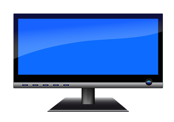 HD tv-scherm - Vector, afbeelding
