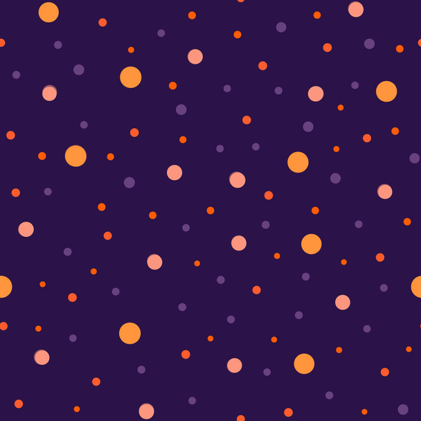 Orange, roter Kreis, Schandfleck. Abstrakte Textur, nahtloses Muster - Foto, Bild